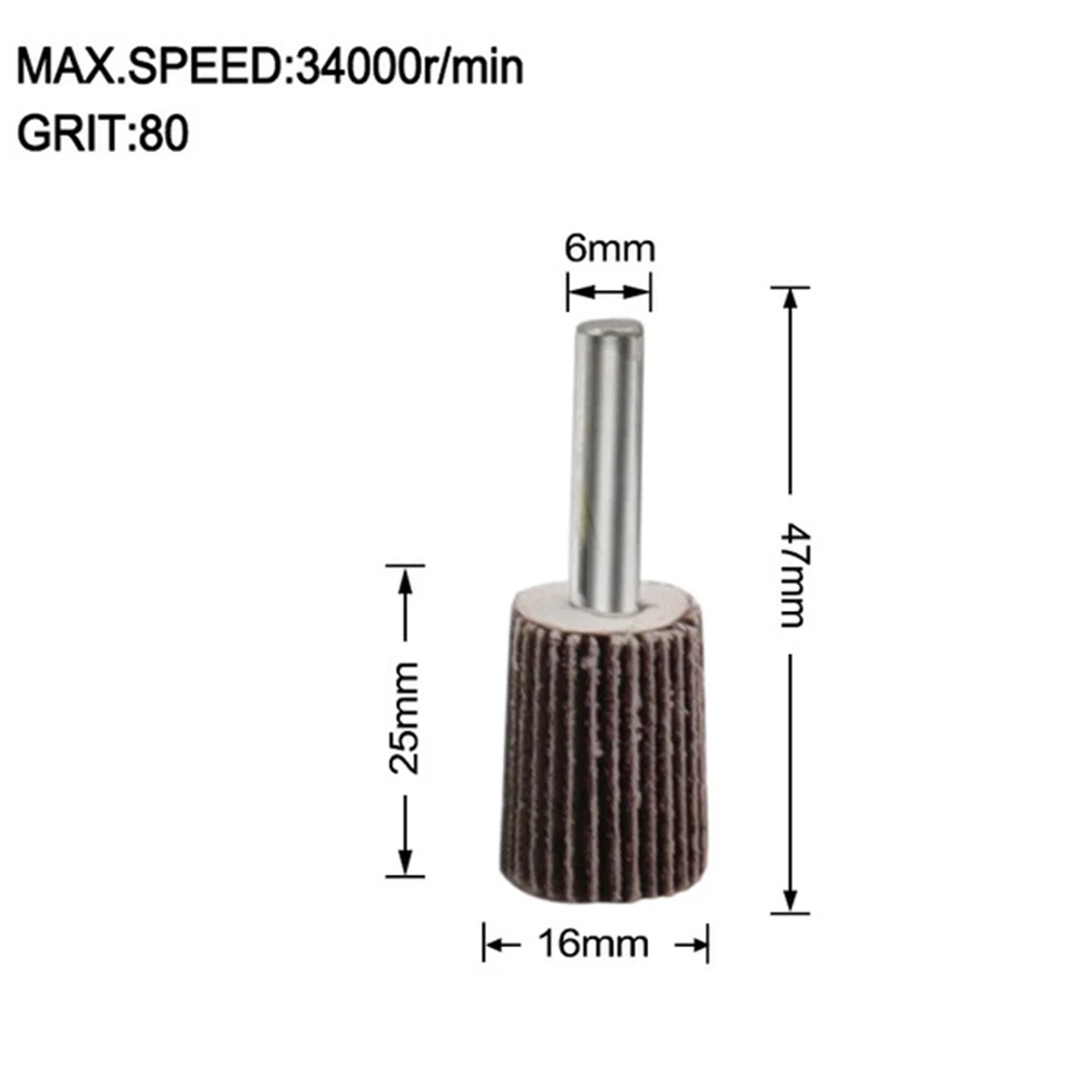 

For Furniture Tools Wheel 1PC 6mm Emery Cloth Flap Wheel Disc Grinding Wheel Polishing Tools Sanding Furniture