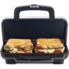 Sandwich Maker with Nonstick Ceramic Plates 1