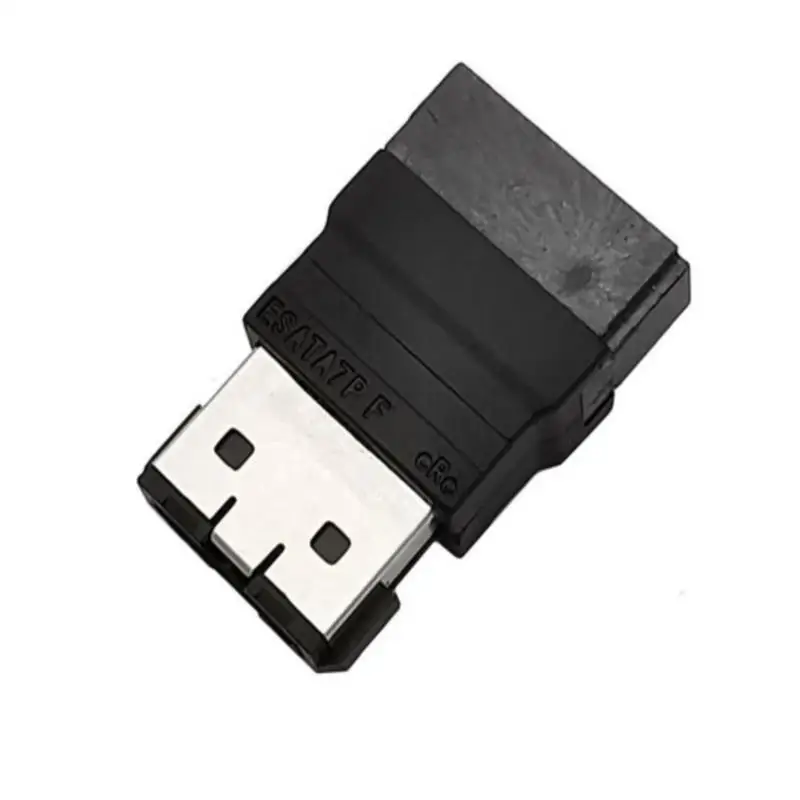 SATA 7 핀 수-ESATA 7 핀 암 PS3 익스텐더, 익스텐션 하드 디스크 어댑터, SSD 내장-외장 하드 디스크 케이블, 1PC