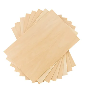 5-Piece Unfinished Wood Sheets 1