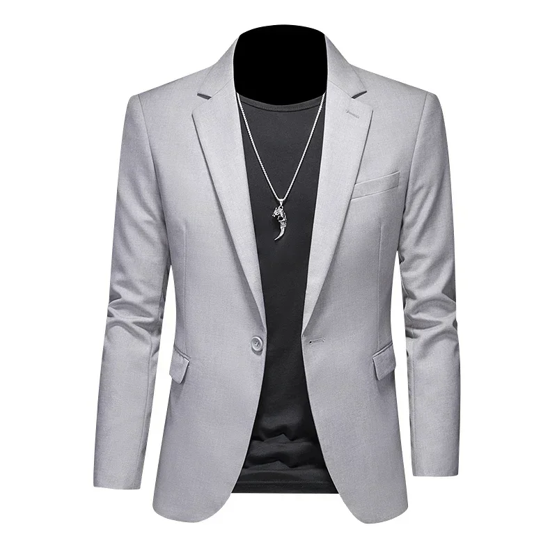 Fashion Men's Business Casual Blazer for Suit Jacket