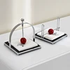 1Pc Square Dining Table Tissue Storage Rack, Simple Restaurant Coffee Shop Paper Box, Acrylic Metal Creative Tissue Holder 1