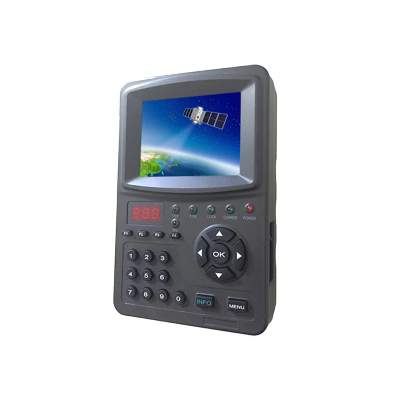 NewDigitalSatFinderKPT968GDVBS2CheapestHandheldHDSatellite