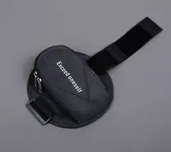 Large Outdoor Running Sports Phone Holder Armband - Universal Gym Accessory (Black)