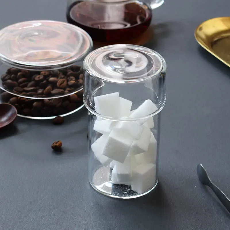 8x Barattoli In Vetro, Porta Caramelle, 1,5 Litri, Barattoli Dolcetti Alimenti Coperchio Acciaio Inox Trasparente 84663488