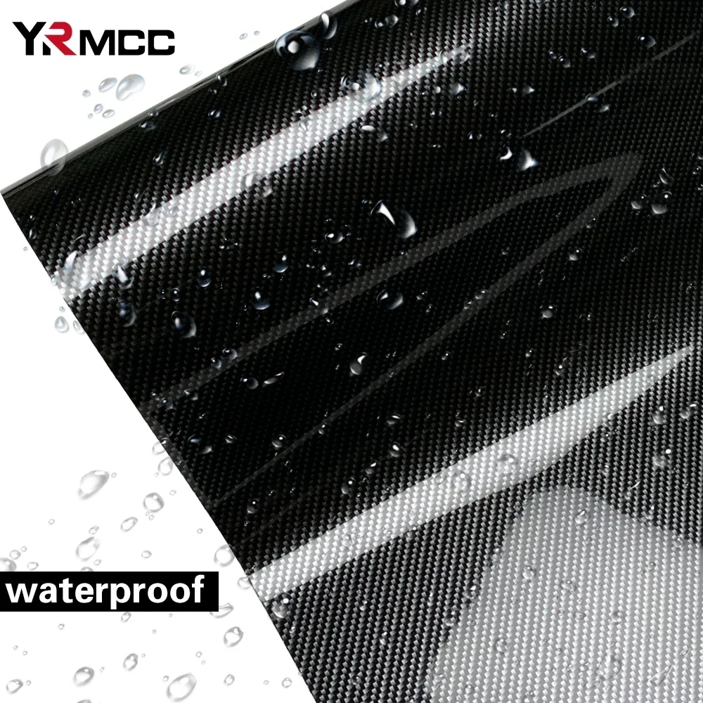 Car Stickers Carbon Fiber Vinyl Wrap Film 150*50cm 3D 4D 5D 6D Gloss Carbon Fiber Film Waterproof Sticker for Car Accessories