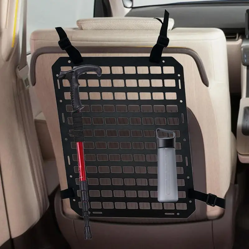 

Car Backseat Organizer Auto Waterproof Back Seat Protector Hanging Organizer Multifunctional High Capacity Net Storage Bag