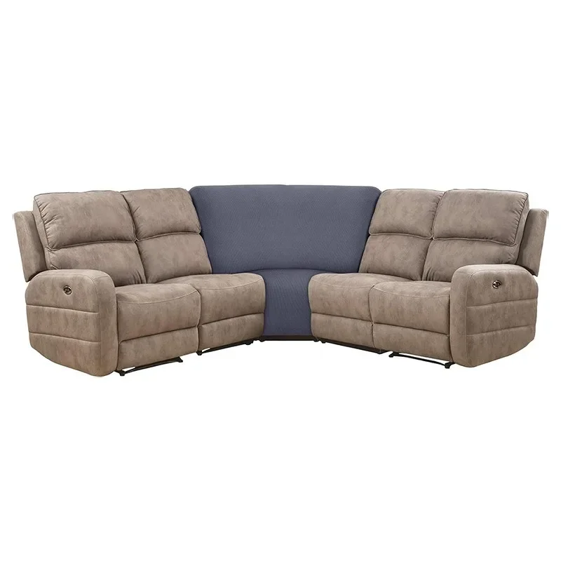 Corner Sofa Cover Stretch Corner Couch Cover Furniture Protector for Living Room L Shape Slipcover Couch Additional Seat 6