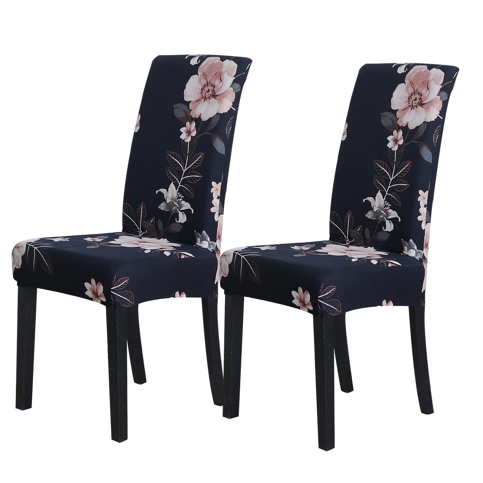 Chair Cover for Dining Room Chair Cover Printed Stretch 2/4/6 Pieces