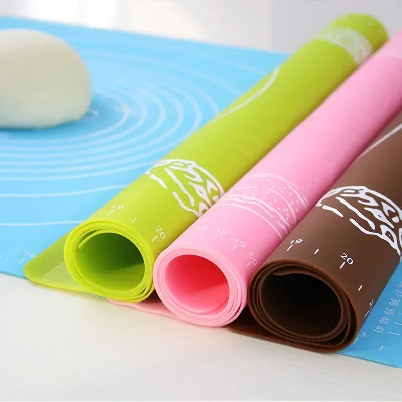 Silicone baking mat 26x29cm Kitchen Kneading Dough Baking Mat Dough Pastry Non-stick Pads Tools Accessories Cooking Tool Bakeware