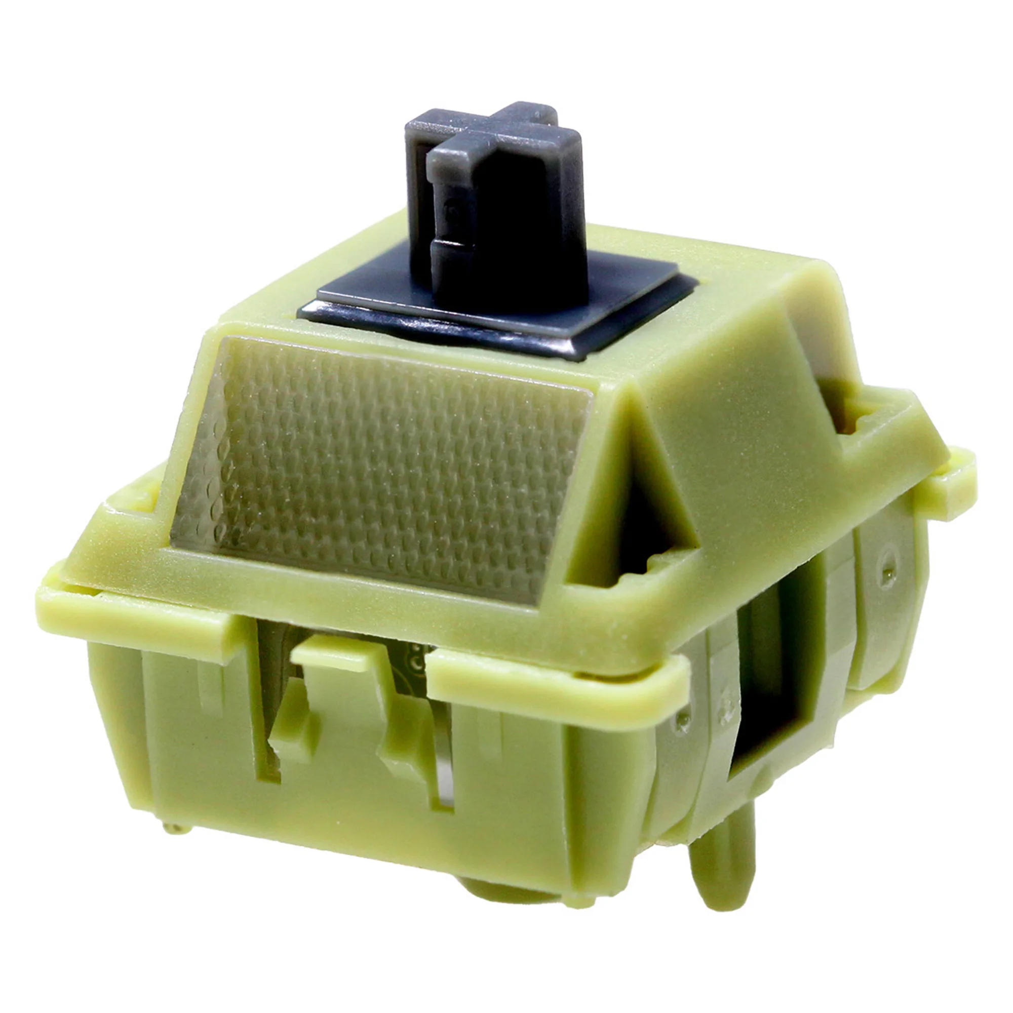 Interruptor de Teclado Mecânico Jwick Chozhu Chá Pig Rgb Smd Tactile mx Stem 60g Force mx Stem Nylon Modificado Pom Lubed