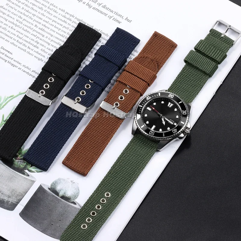 Durable Nylon Strap - Military Sport Comfortable Wristband