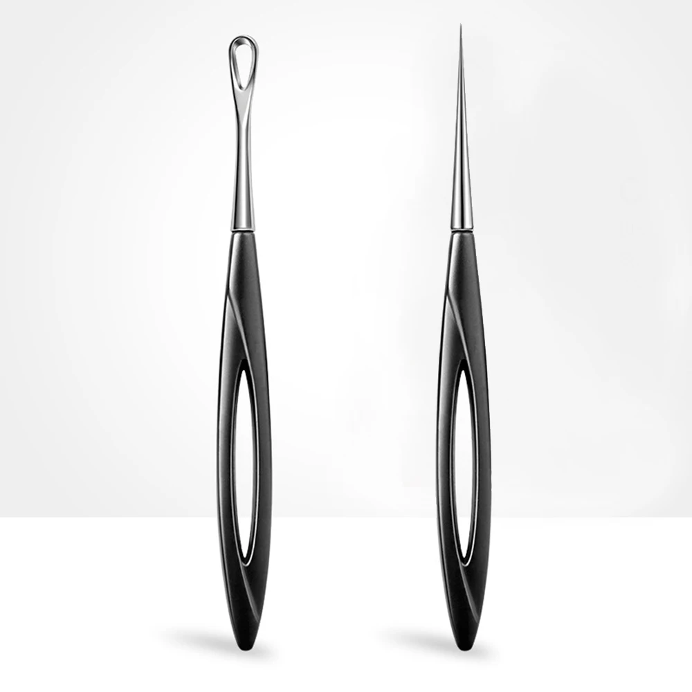 Blackhead Remover Acne Tool Pimples Removal Needles Extractor Tweezers Pore Cleaner
