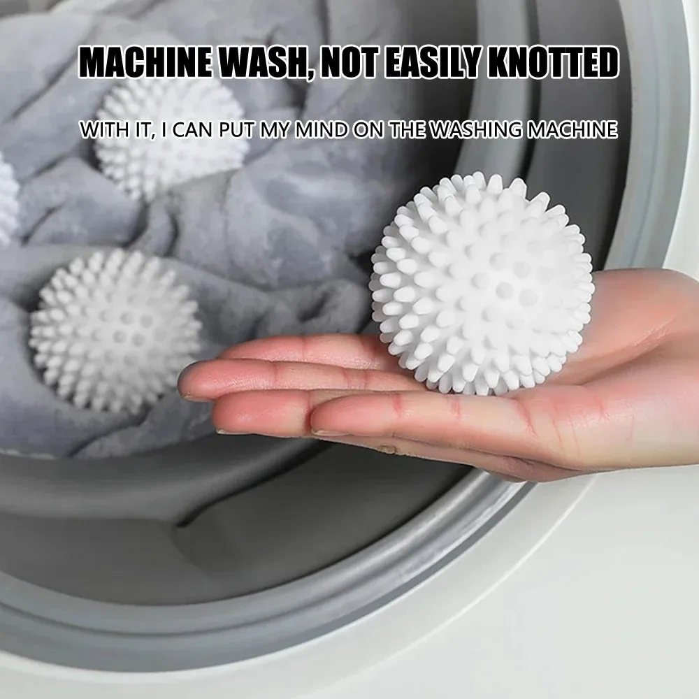 Laundry Ball Dryer Balls Reusable PVC Solid Home Cleaning Washing Machine Accessories Clothes Softener