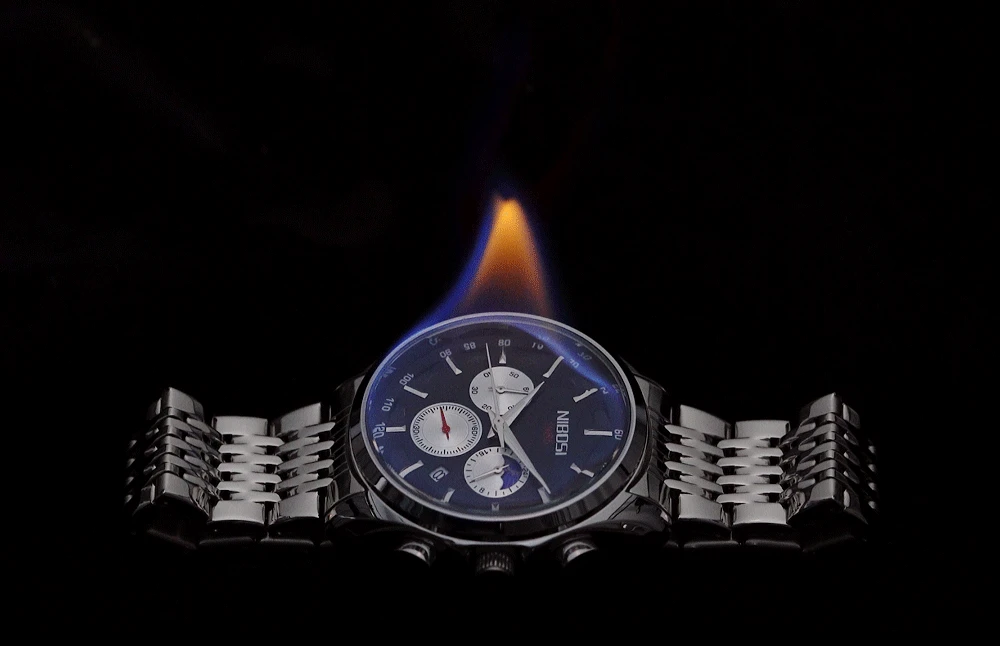 NIBOSI 2022 Relogio Masculino Fashion Brand Luxury Mens Watches Stainless Steel Waterproof Sports Quartz Men Watch For Gift Box