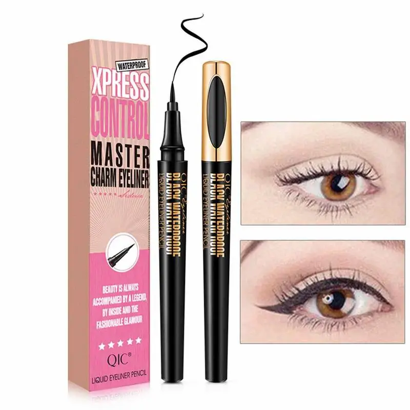 

Quick-drying And Cool Black Liquid Eyeliner Pencil Waterproof & Long-lasting Black Eyeliner Beauty Makeup Cosmetics