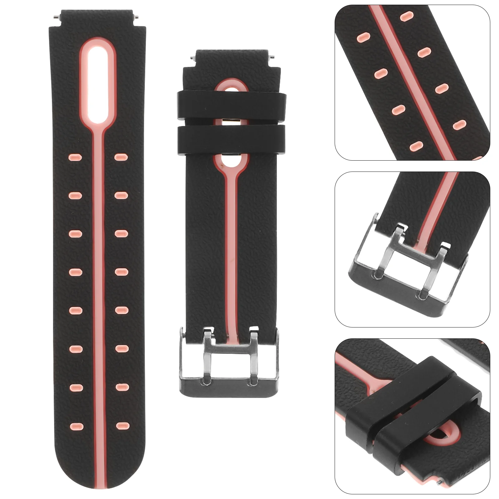 

Children Watch Band Strap Quick Release Watch Band for Children Wearing ( Black and )