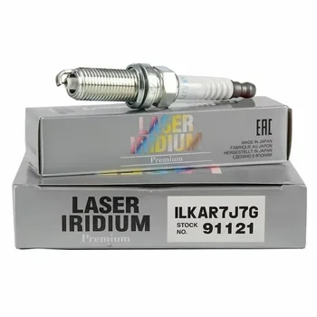 4/6pcs Iridium Platinum Spark Plug ILKAR7J7G 91121 PLZKAR 7A-8D 0242135517 REA8MC for Smart Captur Kadjar 1.2T dedicated