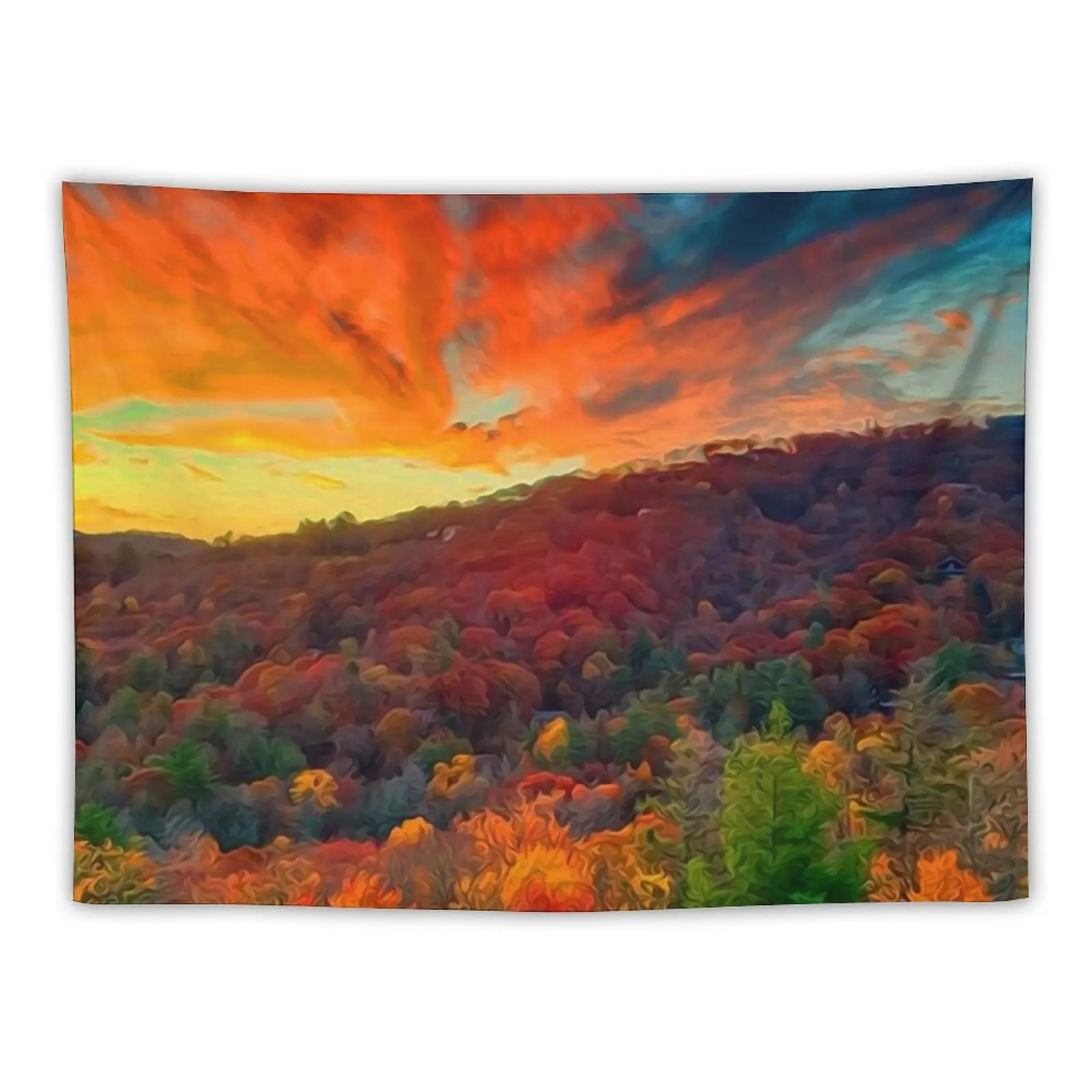 

Autumn in North Carolina Tapestry Decoration Home Home Decorating Anime Decor Tapestry