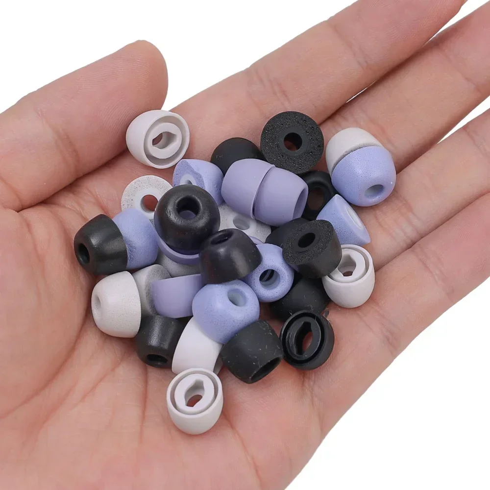Premium Memory Foam Ear Tips - Anti-Slip Replacement Earbuds and Ear Plugs Accessories