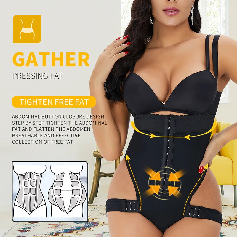 Waist Trainer Butt lifter Full Body Shapewear Fajas Stomach Tummy Shaper  Corset Push Up High Waisted Panties Sexy Hip Enhancer