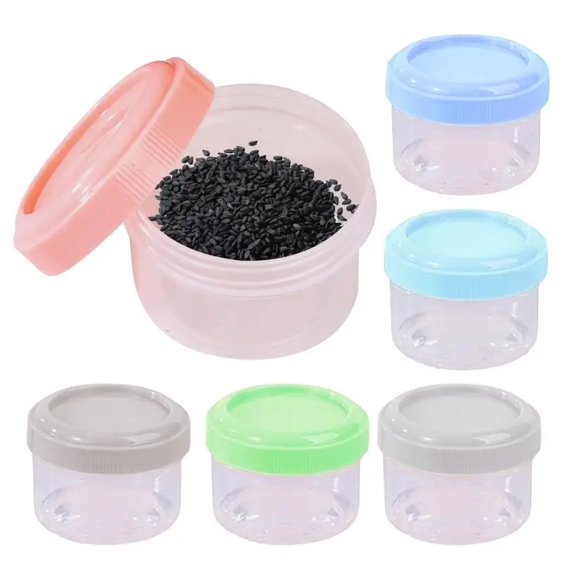 

Cups With Lids Small Food Storage Containers With Lids No Deformation At High Temperature Small And Light Ideal For Small