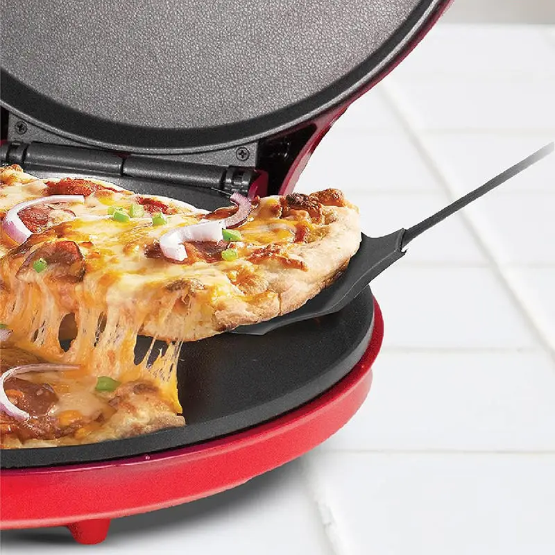 Hot Sale Factory 1000W Electric Home Muti-fuction Portable Pizza Over 9inch Mini Electric Pizza Making Machine