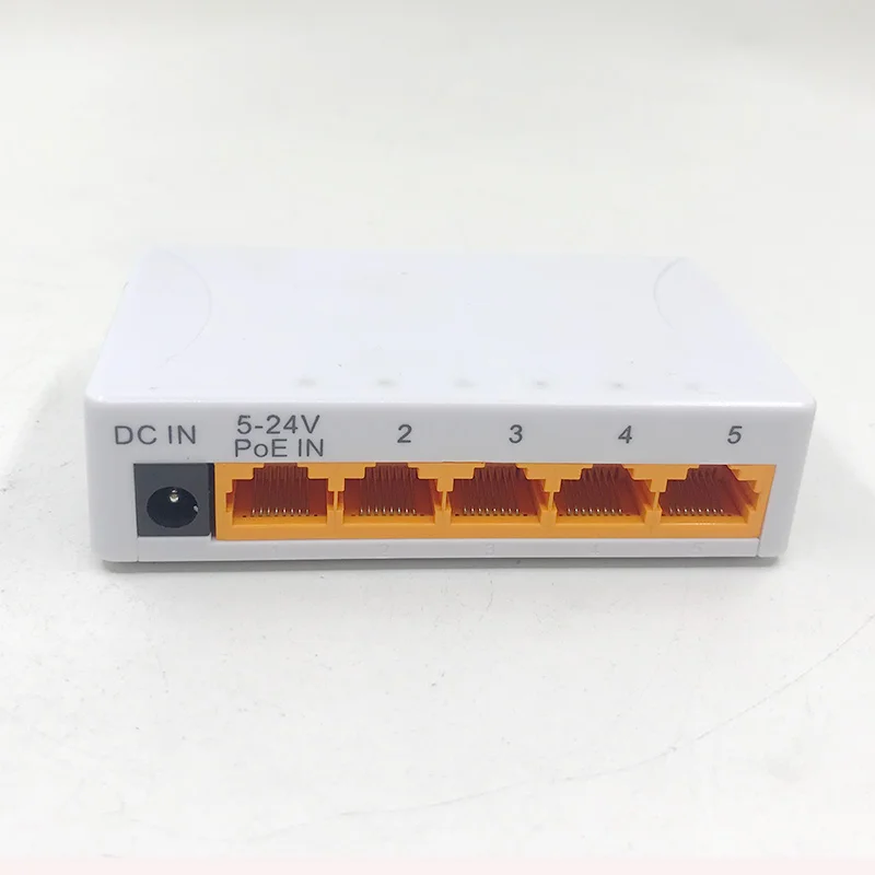 Network Switch 1PCS 100Mbps 5 Ports Mini Fast Ethernet LAN RJ45 Network Switch Switcher Hub VLAN Support