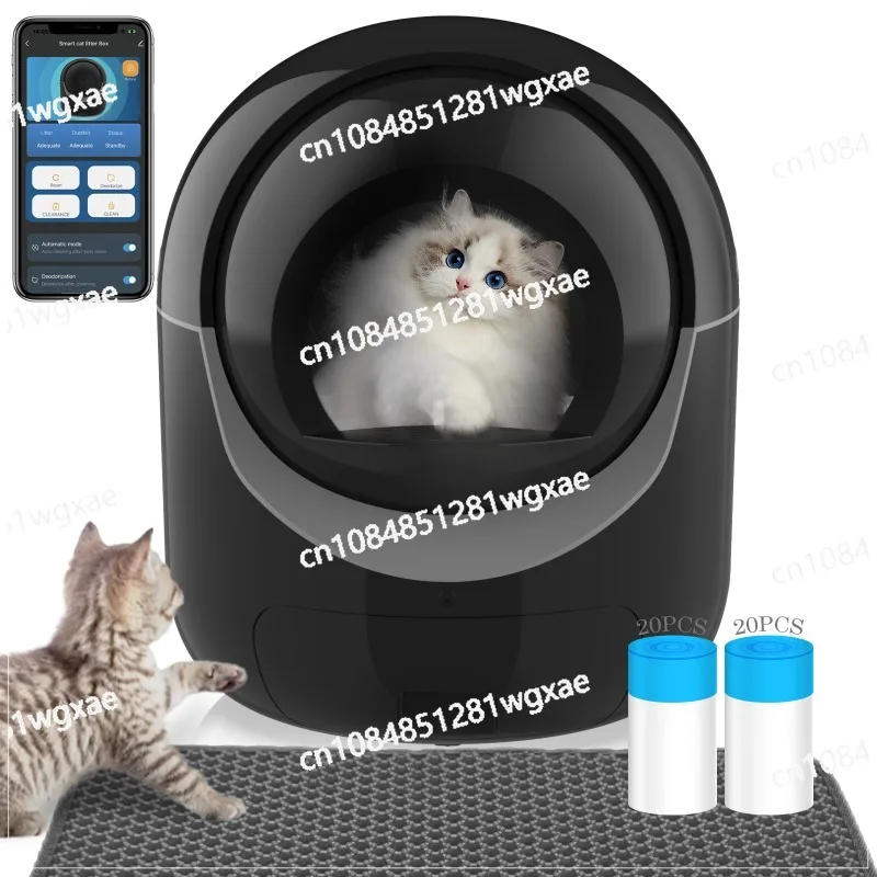 

WIFI Application Controls 5G Fully Automatic Intelligent Cat Litter Box Cat Toilet