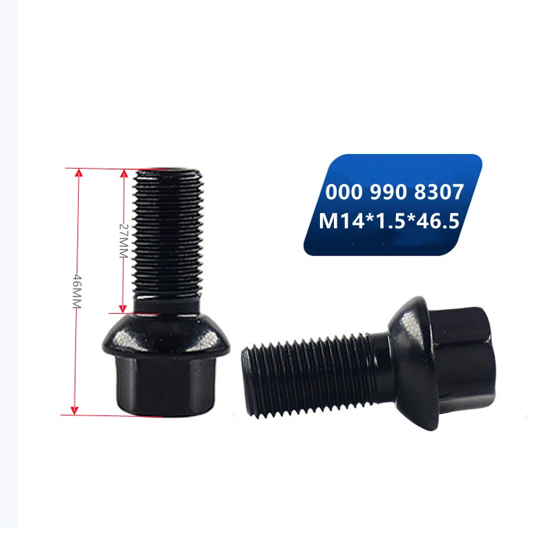 1pcs Wheel Lug Bolt 0009908307 For Mercedes C230 C250 C300 C63 Clk63 Cls500 Cls55 Cls550 Cls63