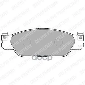 Колодки передние JAGUAR S-TYPE (CCX) XJ (X350 X358) LP1468 DELPHI арт. | Автомобили и мотоциклы