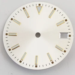 Vibrant Multi - Color Luminous Watch Dial, 28.5mm (R7 White)