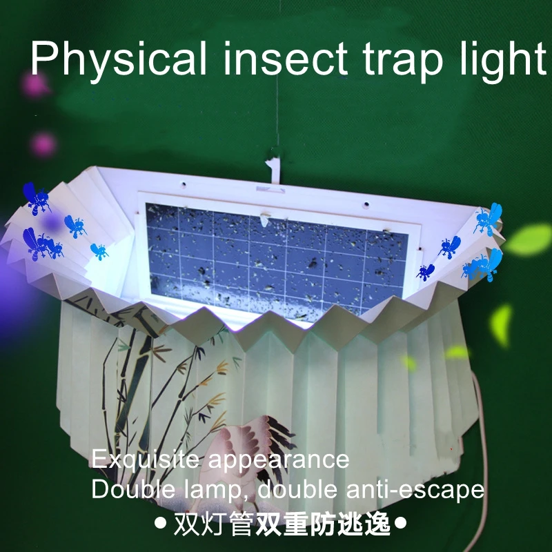 Indoor mosquito exterminator commercial insect trap lamp mosquito lamp wall-mounted fly lamp led mosquito lamp