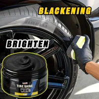 Tire Shine And Protective Wax, a Versatile Auto Maintenance Wax Suitable for All Vinyl, Trim, Rubber, And Plastic Surfaces. 2