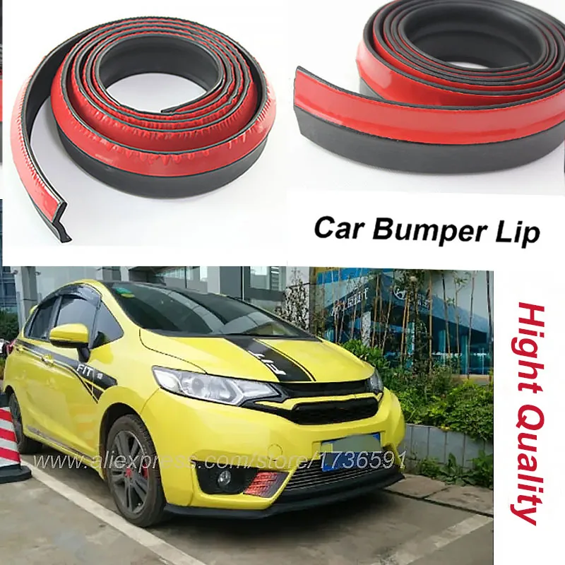 

For HONDA Freed Vezel FIT Jazz City Civic JADE Car Bumper Lips Spoiler Body Kit Strip Front Tapes Body Chassis Side Protection