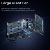 WTR PRO Intel N100 N150 Mini PC Ryzen 7 5825U with 4 Bay Nas DDR4 16GB 500GB SSD 2.5G LAN Game Computer Support 2.5/3.5 "HDD 5