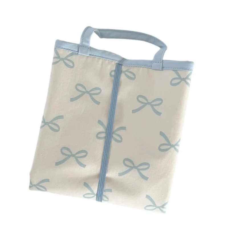 Travel Change Mat Diaper Changing Pad Portable Infant Newborn Strong Absorbent Bowknot Sheet Bed Pad Baby Essential