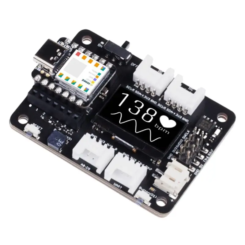 X49A-For Seeed Studio 확장 보드 베이스(XIAO용, Grove OLED 포함) - IIC, Uart, 아날로그/디지털