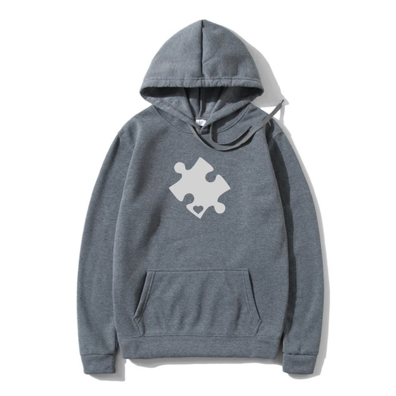 

Autism Awareness Hear Cu Puzzle Hoodie Suppor fashion 3D Hoodie Ho 2022 Man Fleece Fashion Casual Male Sweatshir Hoody