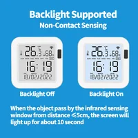 Smart Thermometer hygrometer Tuya WiFi Temperature and Humidity Sensor With Backlight APP Remote Control Work with Tuya Alexa - Image 4