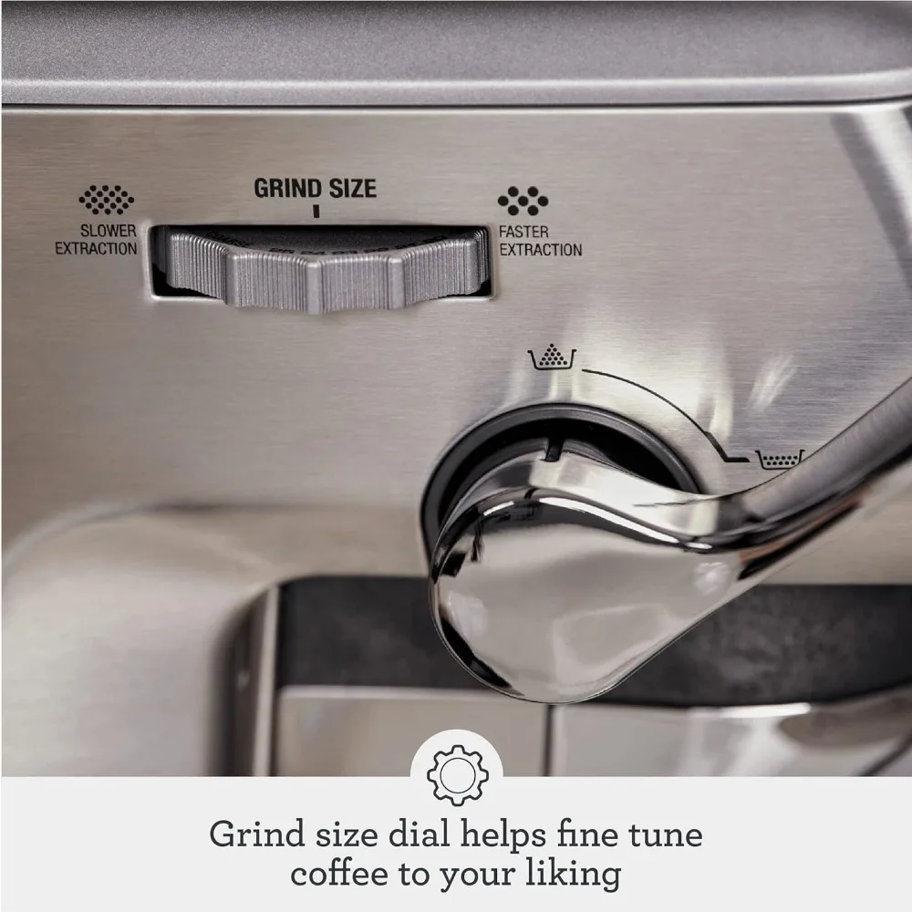 Barista Express Impress Espresso Machine BES876BSS, Brushed Stainless Steel 5