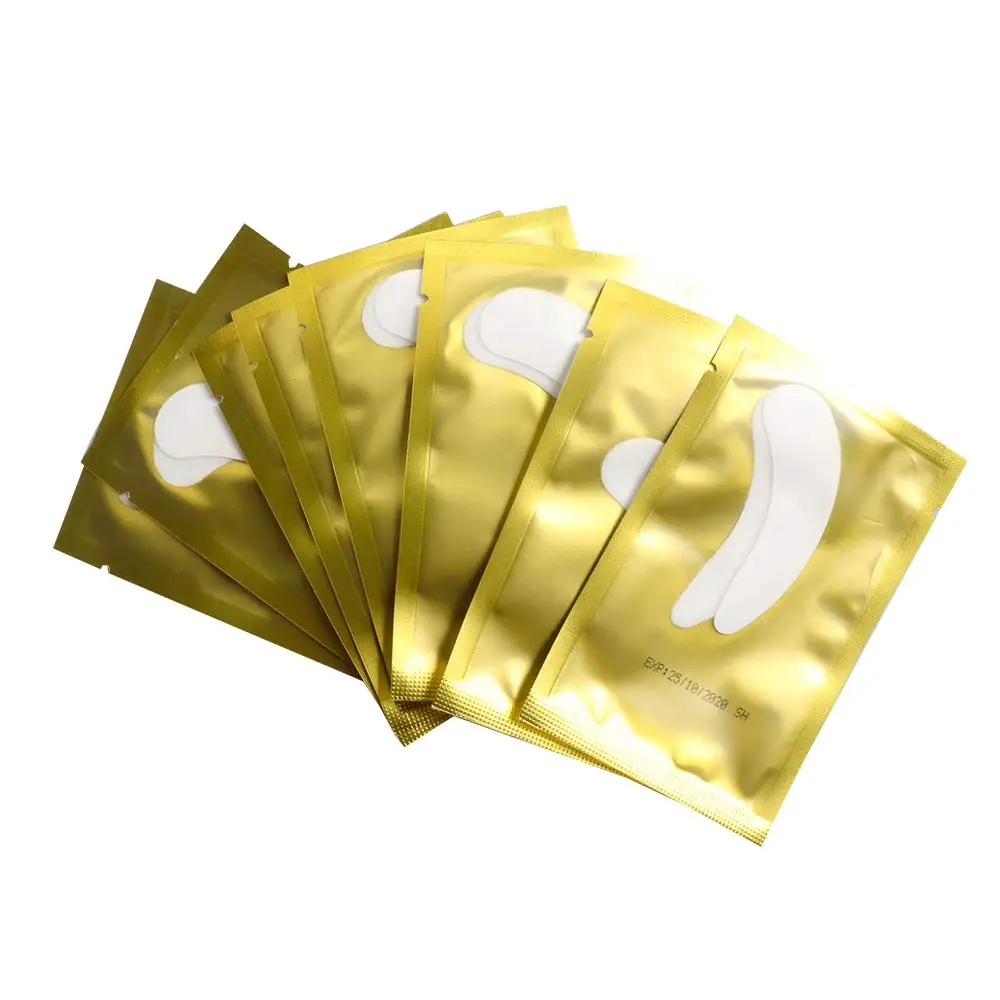 Eyelash Patches 100Pairs Eyelashes Gel Patch Grafting Eyelash Under Pads Eye Patches Eyelash Extension Paper Sticker Wraps Makeup Tools Eyelash Pad Eyelash Accessories Eyelash Extension Supplies