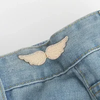 1pc Bowknot Button Adjuster For Pants And Skirts Waist Tightener Adjustable Waist Buckle For Jeans No Sewing Required 2