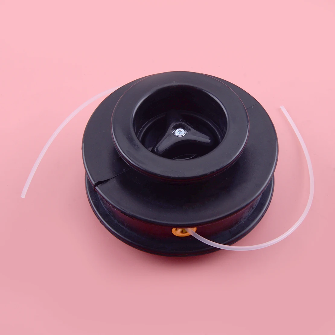 

Black Universal Dual 2 Line Manual Feed Head Fixing Plastic Fit for Brushcutter Strimmer Trimmer