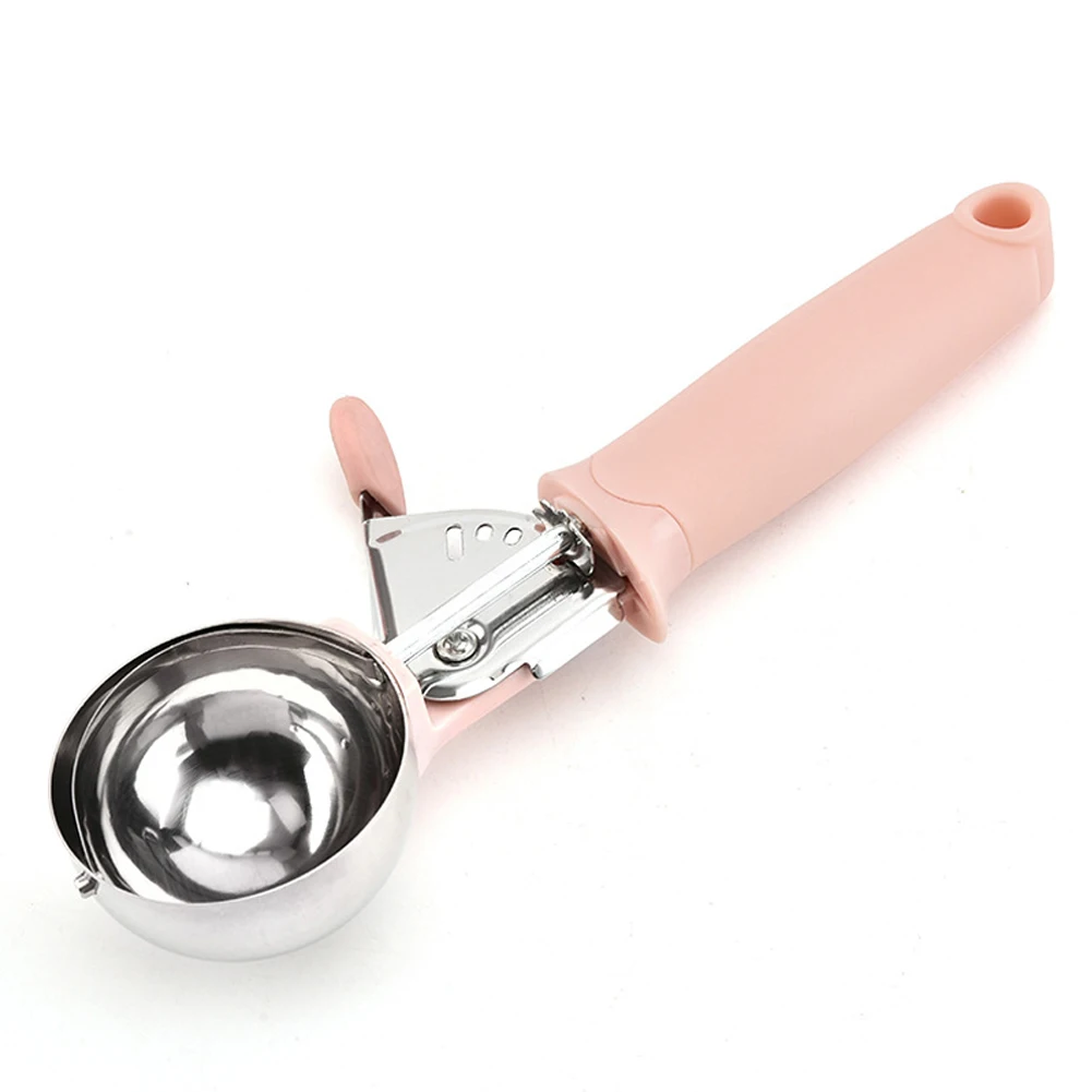 Ice Ball Maker Ice Cream Spoon 1pc 1x 21.5*6cm Batter Black Easy To Hold Household Gadgets Long Handle Non-slip