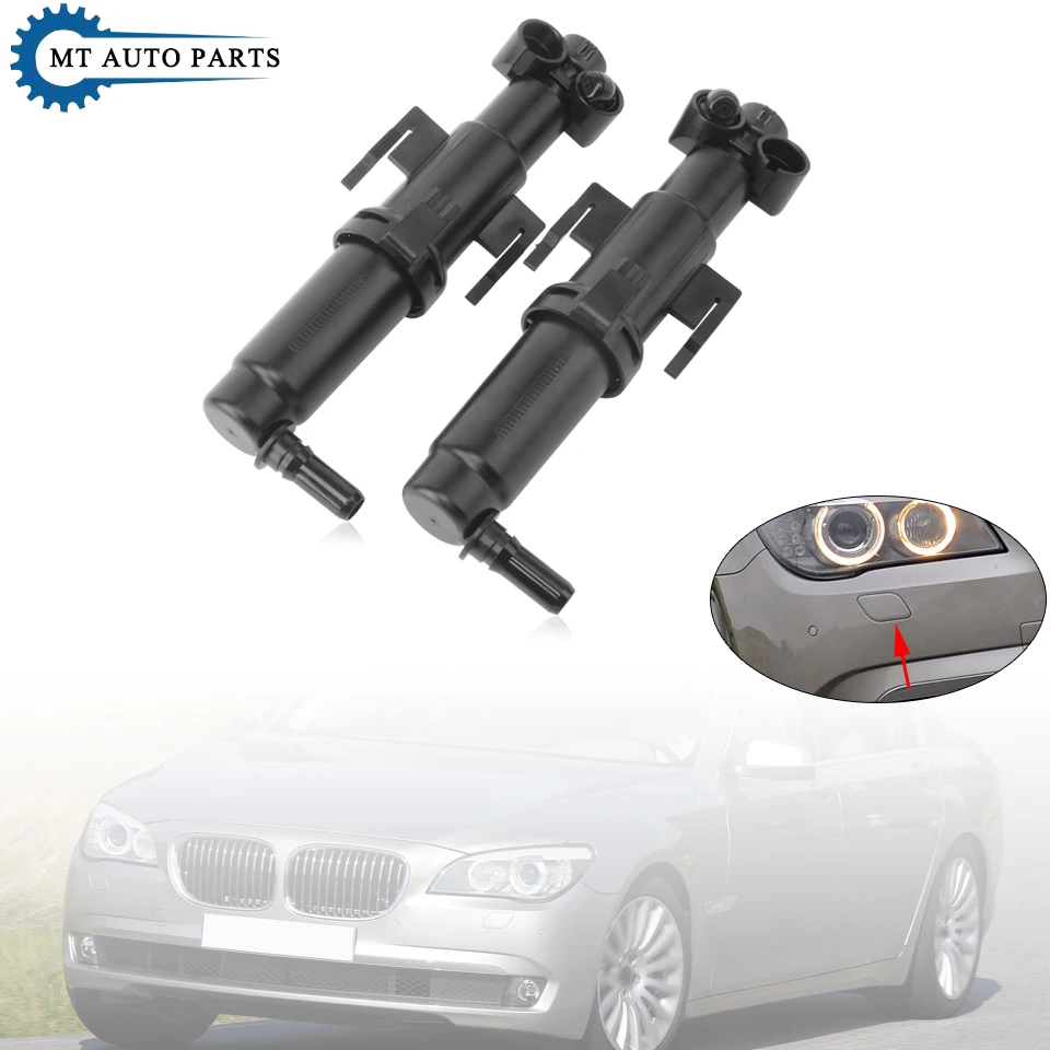 

Мойка головных фонарей MTAP, насадка для распыления воды для BMW 2008-2015 F01/02/03/LCI 730 740 750 760 ДЛЯ ALPINA B7 61677178743