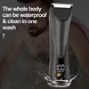 Groin Hair Trimmer - Electric Trimmer for Men Waterproof Ball Ceramic Blade Trimmer for Pubic/Body/Groin Grooming 4