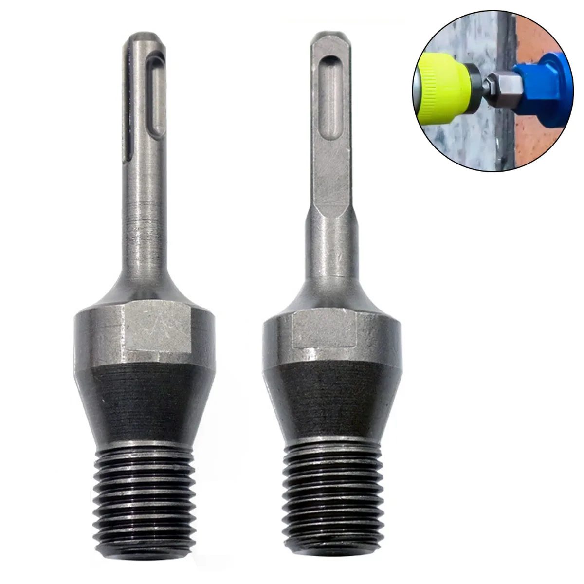 13mm SDS Plus diamant noyau Bit M22 adaptateur de forage poignée ronde bielle pour perceuse électrique convertisseur forets adaptateur