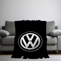 Fashion V-Volkswagen A-AG skicomfort warm Soft Baby blanket suitable Home Lunch Blanket Suitable for Home Office Daily Use Cover 2