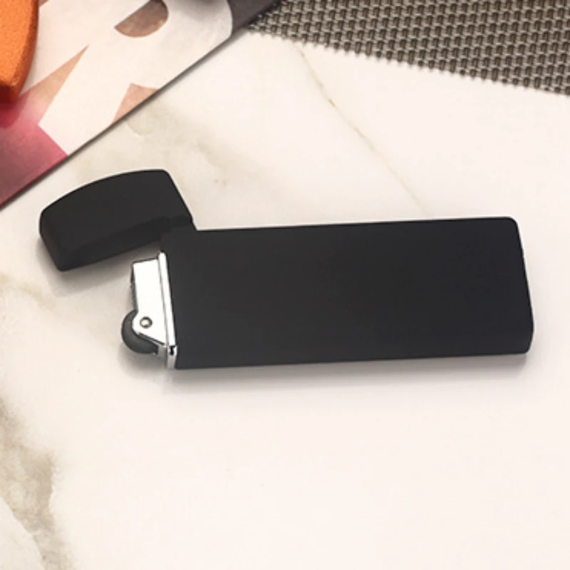 Ultra-thin Style Creative Mini Inflatable Lighter Grinding Wheel Open Flame Lighter 5